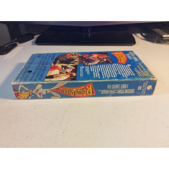 Vintage WHO FRAMED ROGER RABBIT VHS - Spielberg HOSKINS Christopher Lloyd - Picture 4 of 7